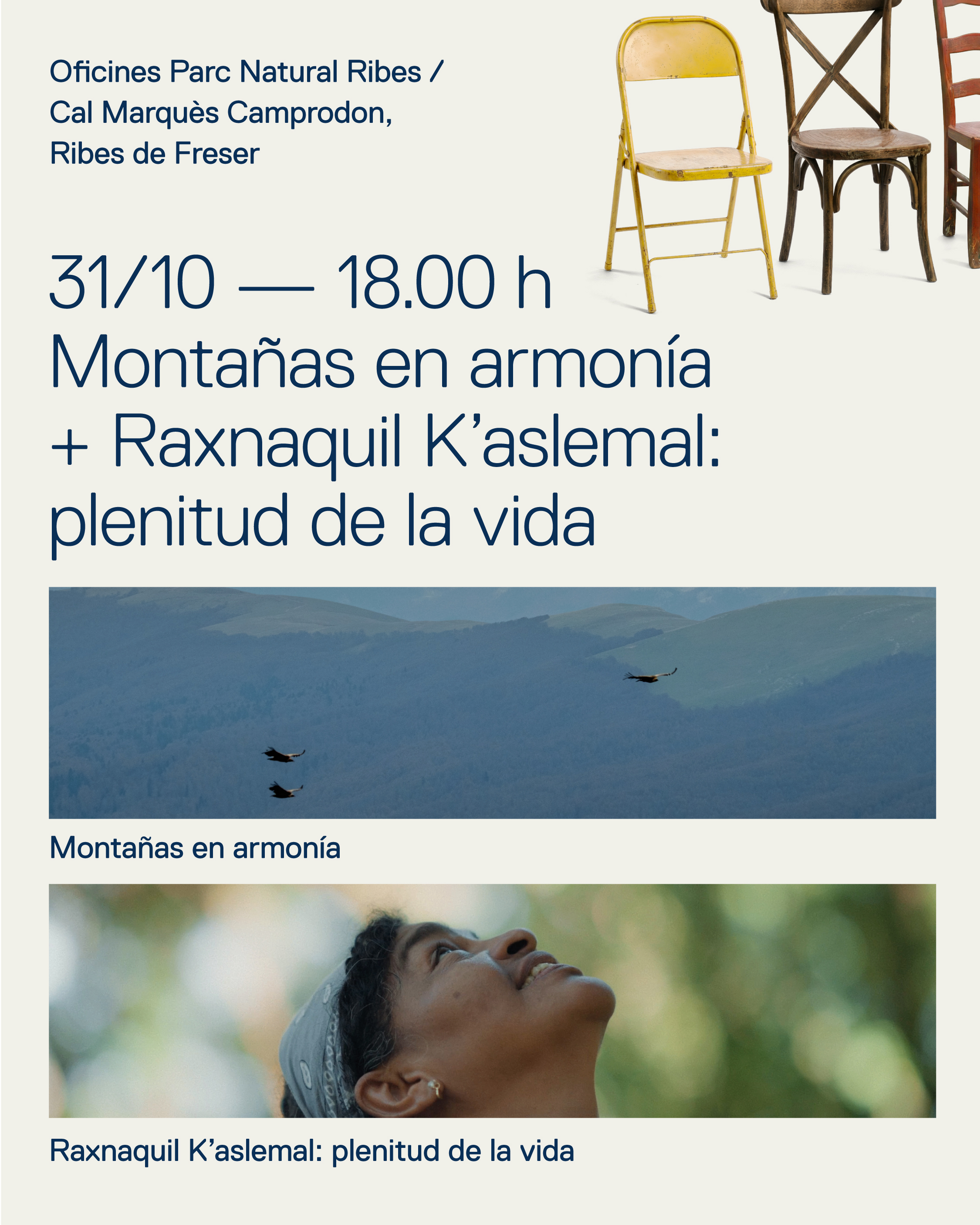 31.10.26 Montañas en armonía /Raxnaquil K’aslemal: plenitud de la vida a Ribes de Freser
